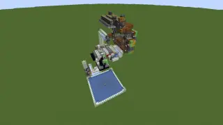 image of Concrete Powder Convertor 72k Per Hour Bulk (See Notes) by abfielder Minecraft litematic