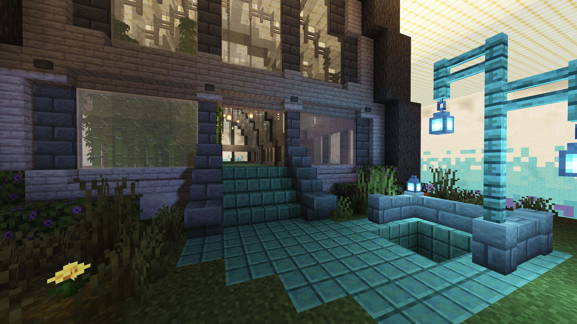 Bamboo and cane farm with Crafter 1.21.4 – additional image