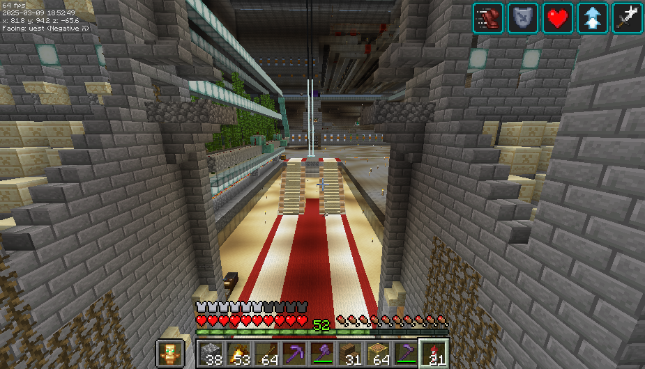 Automatic item filtering in temple – additional image