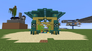 Camel Hut - Warped And Bamboo Wood