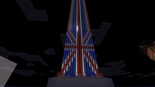 Union Jack Glass Beacon