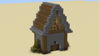 Enchantment house + Blacksmith area