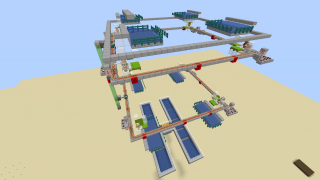 8 Module Iron Farm 2900 ingots per hour