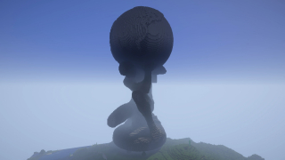 Atlas Holding the Earth (With Continents)