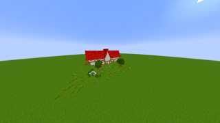 Medieval House Red