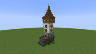 A beautiful enchanted tower, and you don't need decorations inside