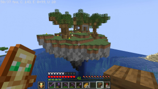 Floating island storage