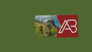 Easter Island Map Art