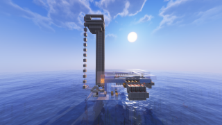 Easy raid farm + autocraft and sorting (litematica)