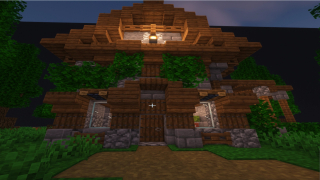 lil house in the woods