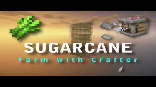 Efficient 1.21 Sugarcane to Paper Farm With a Crafter