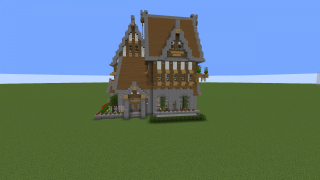 Survival House with interior