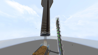 Creeper Farm | With Sugarcane Farm+Storage (Design by Lopeww)