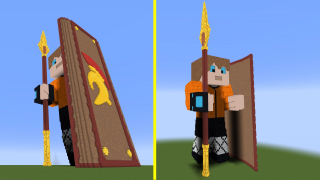Hero Statue 150ish Blocks Tall