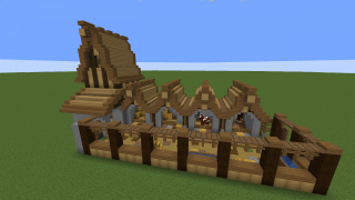 Stone and Oak Stables and House