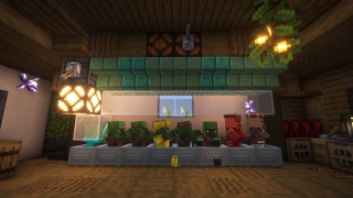 Multi Villager Curing System in Room with Potions Setup and Storage