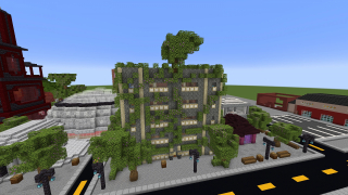 Overgrowth Moss and Tuff Apartments (Full Interior / Satire)