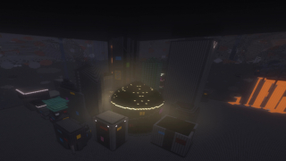 medium cyberpunk city