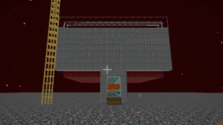 Fast hoglin farm above nether roof