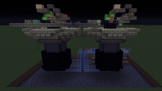 Basalt and cobblestone generator and collection system 23.4k items/hour