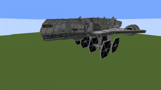 Star Wars Gozanti Class Assault Cruiser with interior