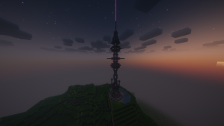 dark fantasy beacon tower