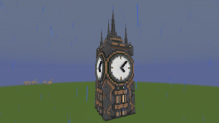 Clock Tower / Cactus / Bone Mean Farm, 512 cactus, Toggleable smelting for green dye.