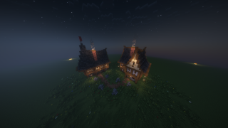 Duo Medieval house (w/o interior)
