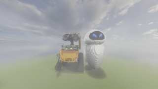 Wall-E and Eve