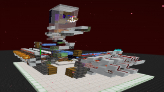 240-core iron farm execution device