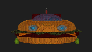 Spongebob Krabby Patty car