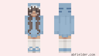 Girl Blue Hoodie
