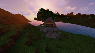 Small survival starter base with basement