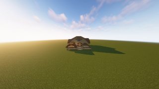 Curved roof starter house