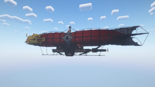 Firelord Ozai airship (Avatar: The last airbender)