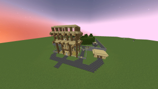 House With Hedge Maze