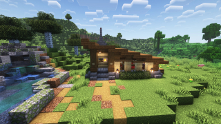 Slanted Roof Cabin