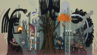 Adam's Bark Mural from the world of One Piece