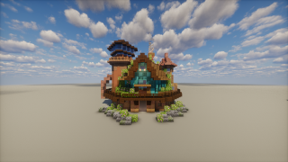Cyberpunky House (unfurnished)