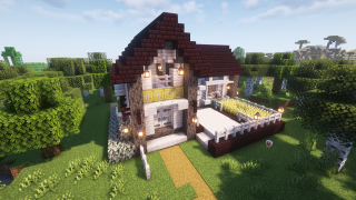 Small Pale Oak House + Farm