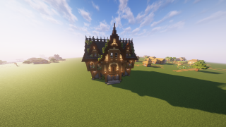 Medieval Storage House ( 3 Floor and complete interior)