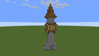 Stone and Oak Tower House