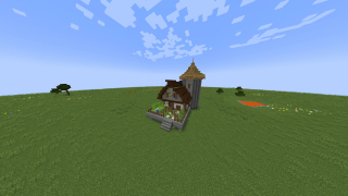 Tiny starter castle with a hidden treasure