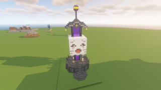 Sword Killing Ghast Portal