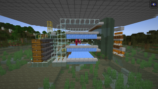 Efficient fully automatic witch farm 6700+ redstone/hr