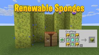 Renewable Sponges 1.21.4+