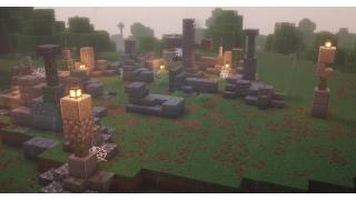 Abandoned graveyard easy to build