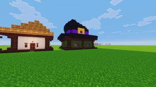 medieval enchanting/brewing hut