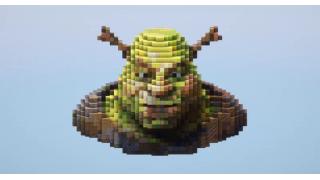 Small Shrek Bust