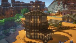 Medieval / Wild West Cobblestone Farm 72k Per Hour